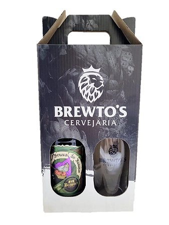 KIT Bruxa do Bosque (Pumpkin Ale) + Copo Pint