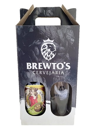 KIT Segredo de Victória (Red IPA) + Copo Pint