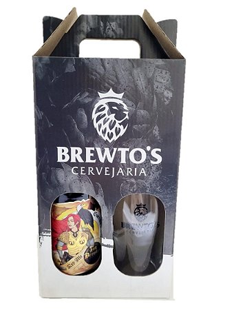 KIT Guerreira Ruiva (Irish Red Ale) + Copo Pint