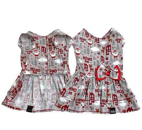 VESTIDO PET PARA CACHORRO NATAL " NOEL “