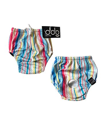 SUNGA PET PARA CACHORRO ( LISTRADO COLORIDO )