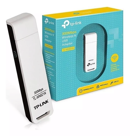 Adaptador Usb Wireless Tp-link Tl-wn821n - VELOCIDADE WIRELESS N DE 300MBPS - Homologado pela Anatel