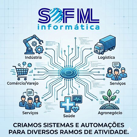 Sistemas Sob Medida: Desenvolvemos plataformas, softwares e sistemas completos e personalizados para qualquer tipo de negócio ou ramo de segmento.