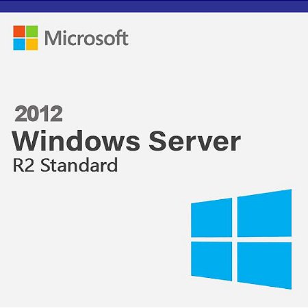 Licença Windows Server 2012 R2 Standard 64Bits (Via download com Nota Fiscal) Permanente