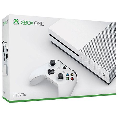 Microsoft Xbox One S 1TB Standard branco
