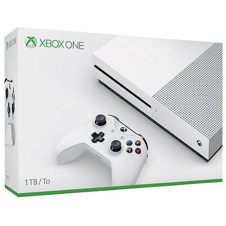 Microsoft Xbox One S 1tb Standard Cor Branco