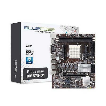 Placa Mãe Bmb78-d1 (am3+ Ddr3 1600) Chipset Amd 760g Bluecase