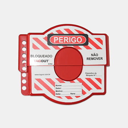 Bloqueio Ajustável para Válvula Registro, Gaveta e Globo de 1/2" até 7"
