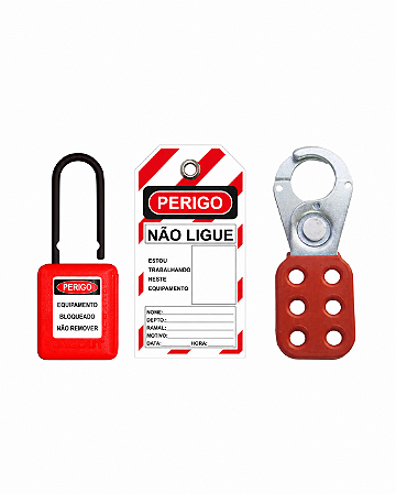 Conjunto de Bloqueio Elétrico Disjuntor Multi 01
