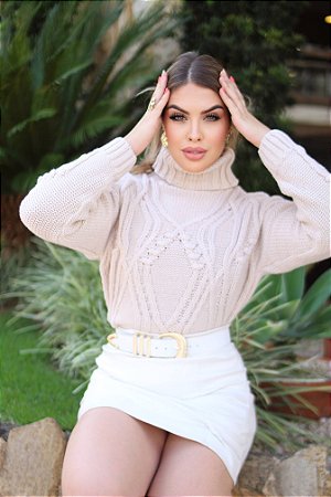 Blusa Zoe Gola Alta De Inverno