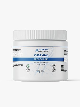 FIBER VITAL - MIX DE FIBRAS 240G - ALAVITAL