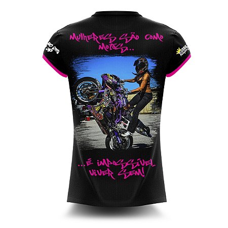 Camiseta Raglan Moto Grau XT 660 Manga Longa