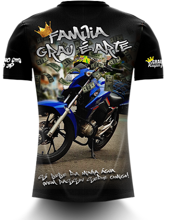 Camiseta moto homenagem a grau 244