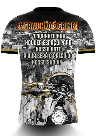 Camiseta 244 Não é Crime - Grau Não é Crime - Innove Sports