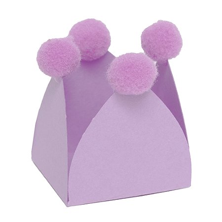 Lilas - Forminha doce Pompom (20und)