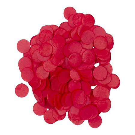 Vermelho - Confete papel de seda