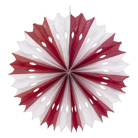 Listra Vermelho - Leque