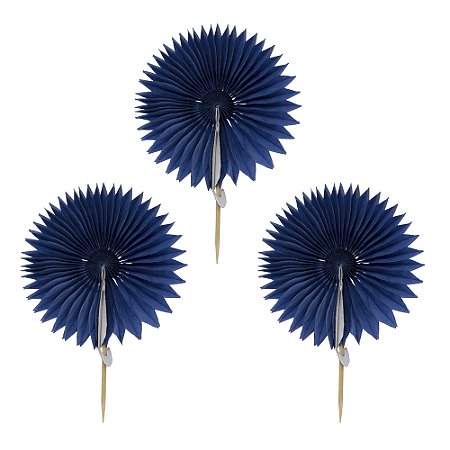 Azul Espacial - Mini Leque Topper