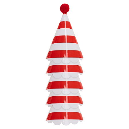 Listra Vermelho - Chapeuzinho Pompom (5 und)