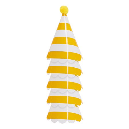 Listra Amarelo Queimado - Chapeuzinho Pompom (5 und)