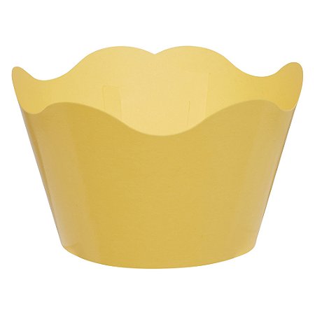 Amarelo Manteiga - Saia Cupcake G (10 und)
