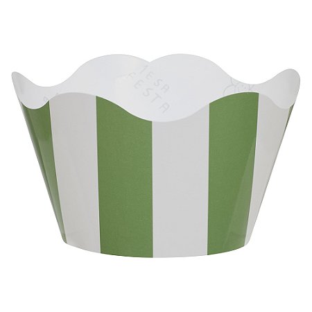 Listra Verde Oliva - Saia Cupcake G (10 und)
