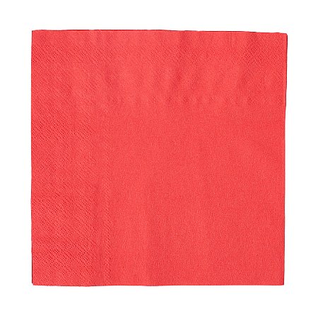 Vermelho Maravilha - Guardanapo 33 cm x 33 cm (20 und)