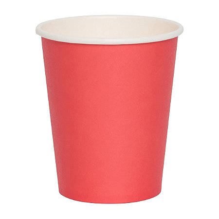 Vermelho Maravilha - Copo de papel 270 ml (10 un)