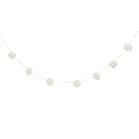 Baunilha - Guirlanda Pompom