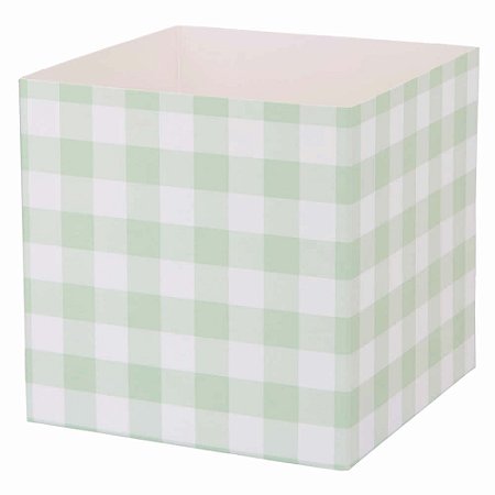 Xadrez Verde Chá - Caixote (1 und)