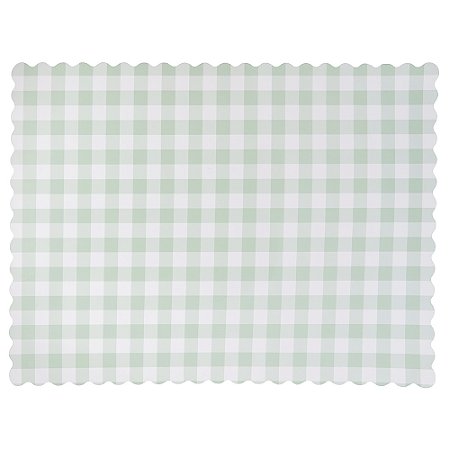 Xadrez Verde Chá - Jogo Americano (5 und)