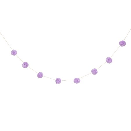 Lilas - Guirlanda Pompom