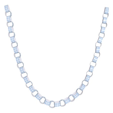 Xadrez Azul - Guirlanda Corrente (45 elos)