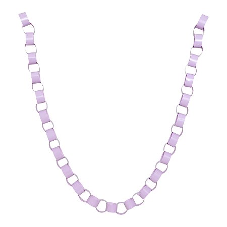 Lilas - Guirlanda Corrente (45 elos)