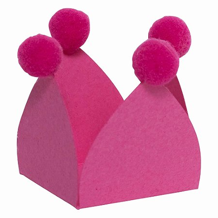 Rosa Pink - Forminha de doce Pompom (20und)