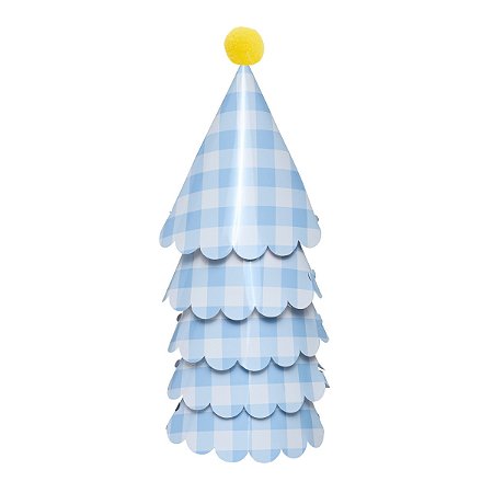 Xadrez Azul Siciliano - Chapeuzinho Pompom (5 und)