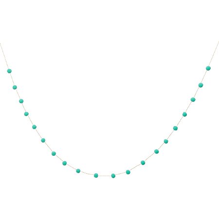 Verde Menta - Guirlanda Mini Pompom