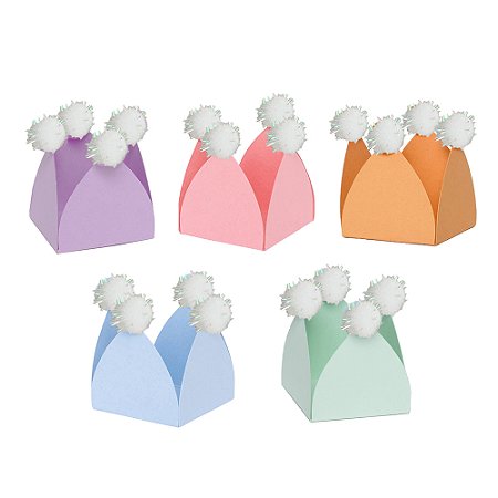 Colorido Candy - Forminha de doce Pompom (20und)