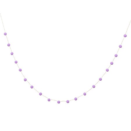 Lilas - Guirlanda Mini Pompom