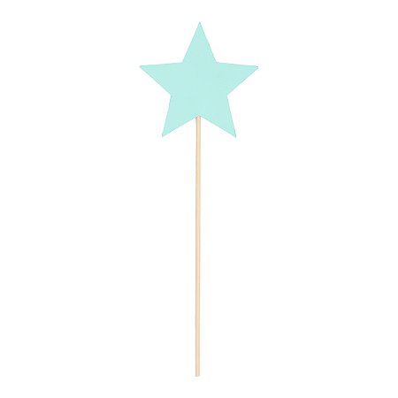 Verde Menta - Topo De Bolo Estrela