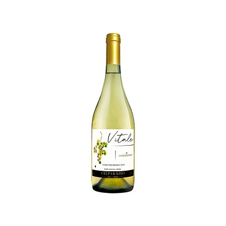 Valparaiso Vitale - Vinho Fico Branco Seco Chardonnay - 750ml