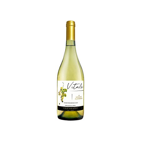 Valparaiso Vitale - Vinho Fino Branco Seco Moscato Alexandria - 750ml