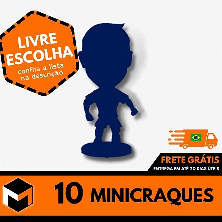 Combo 10 Minicraques Personalizado (Escolha Livre - Consulte Lista na Descrição)