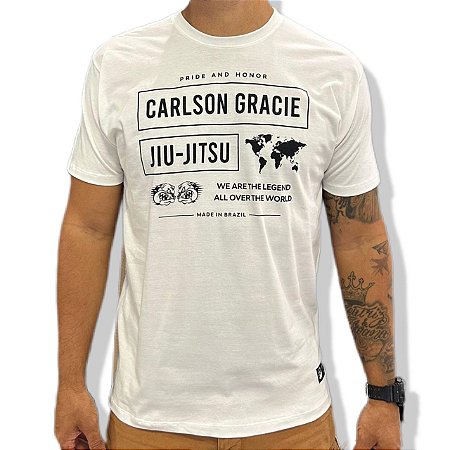 CAMISETA CARLSON GRACIE WORLD