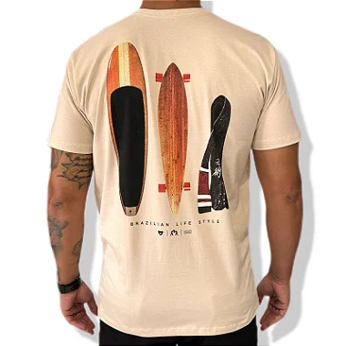 CAMISETA TAURON LONG´S - OFF WHITE