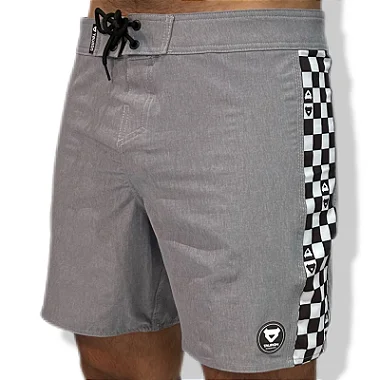 BERMUDA BOARDSHORT SNIP TAURON VERÃO COM ELASTANO - CINZA