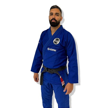 KIMONO CARLSON GRACIE COMPETIDOR - AZUL