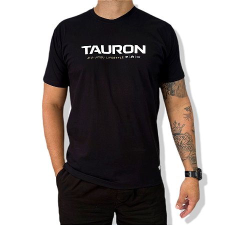 CAMISETA TAURON BJJ LIFESTYLE - PRETA
