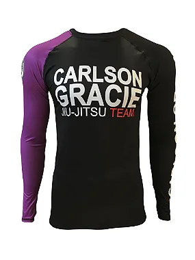 RASHGUARD CARLSON GRACIE MANGA LONGA - ROXA