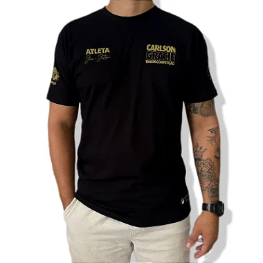 CAMISETA CARLSON GRACIE TIME DE COMPETIÇÃO